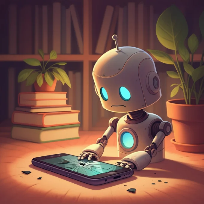 Art about how technology is bad Art about how technology is bad